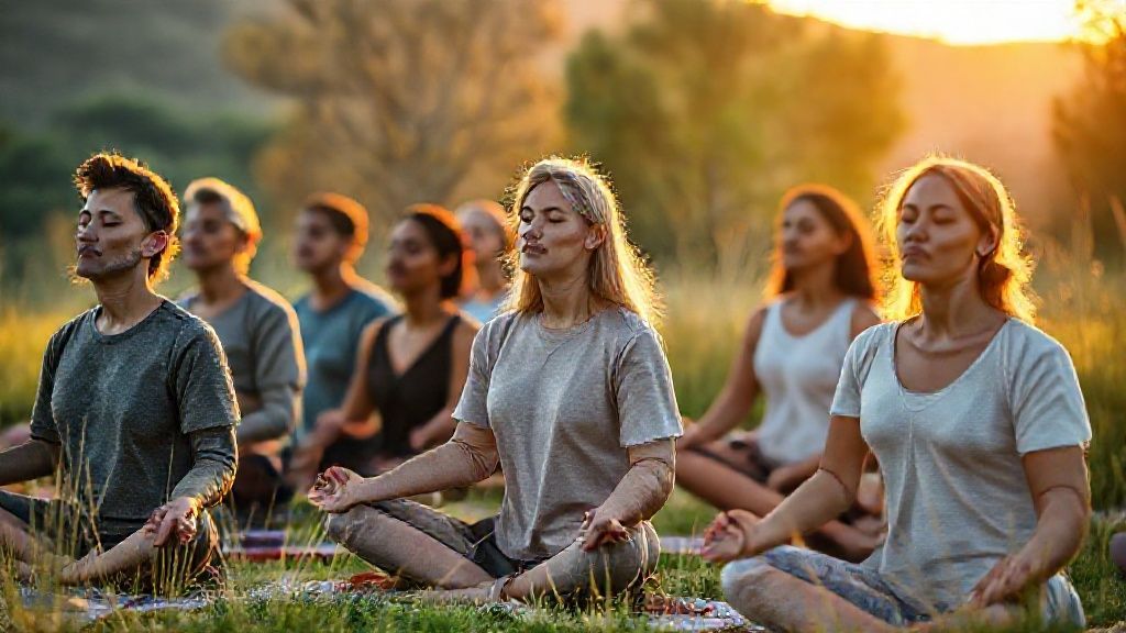 Best free guided meditation for beginners practice session in nature